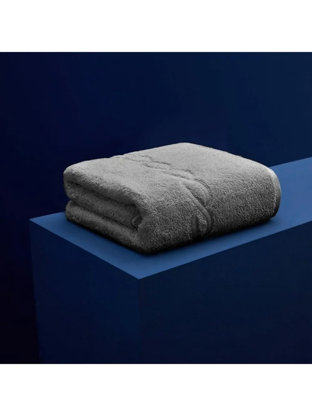 Luxurious 1000g Oversized Grey Egyptian Cotton Bath Towel 63